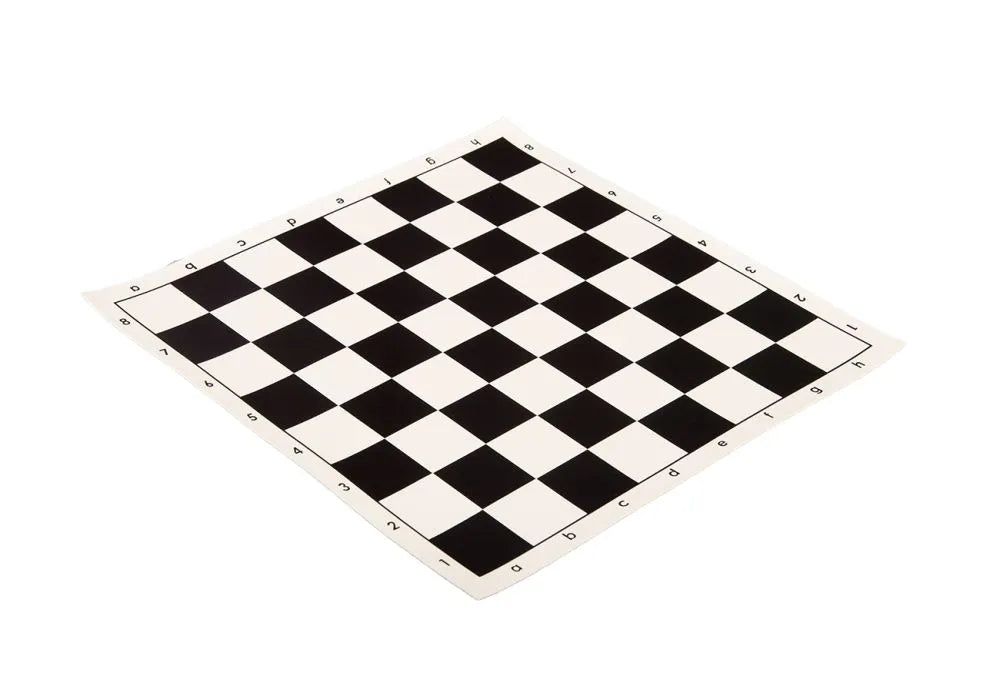 20" Inch Standard Vinyl Roll-up Tournament Chess Board 2-1/4 in. Square Size