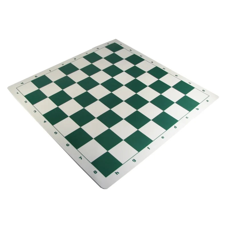 Green – Silicone Chess Board; Fold up and still lays flat!!