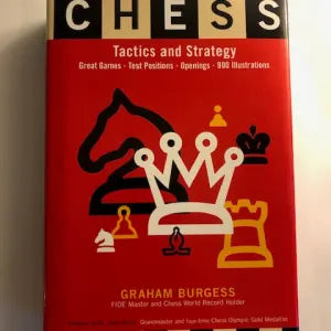 Chess: Tactics and Strategy – Hardcover By Graham Burgess FREE SHIPPING