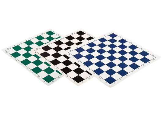 20" Inch Standard Vinyl Roll-up Tournament Chess Board  2-1/4 in. Square Size