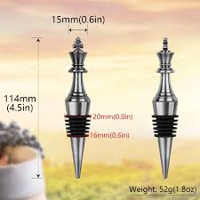 Chess King - Wine Stopper Bottle Stopper